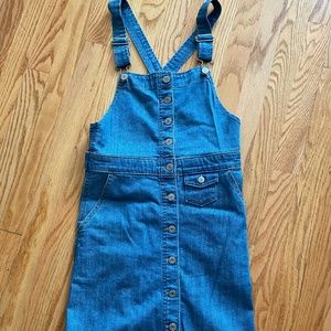 Gap Overall Jean Dress